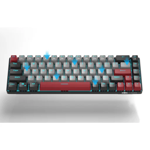 MageGee MK-BOX mechanikus gaming billentyűzet (fekete-szürke) - 7