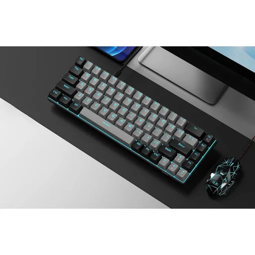 Mechanikus gaming billentyűzet MageGee MK-BOX (fekete-szürke) - 5