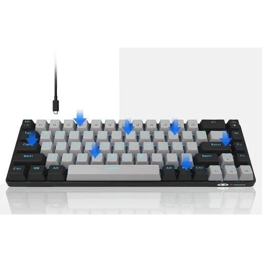 Mechanikus gaming billentyűzet MageGee MK-BOX (fekete-szürke) - 6