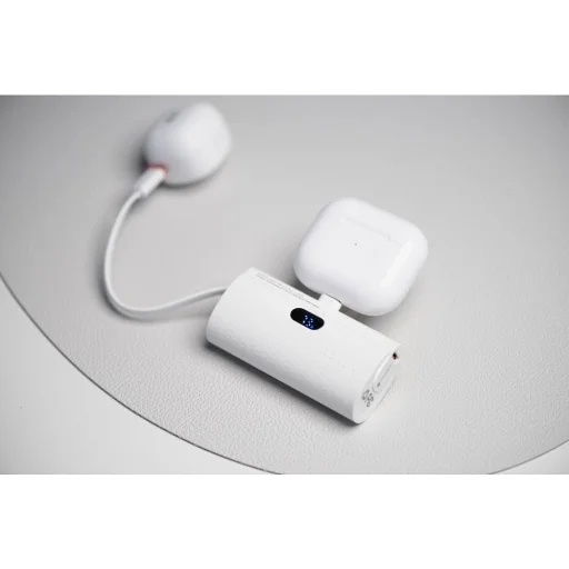 FORCELL F-ENERGY Power Plug F5K3 powerbank 5000 mAh Type C PD 20W szürke USB-C - 8