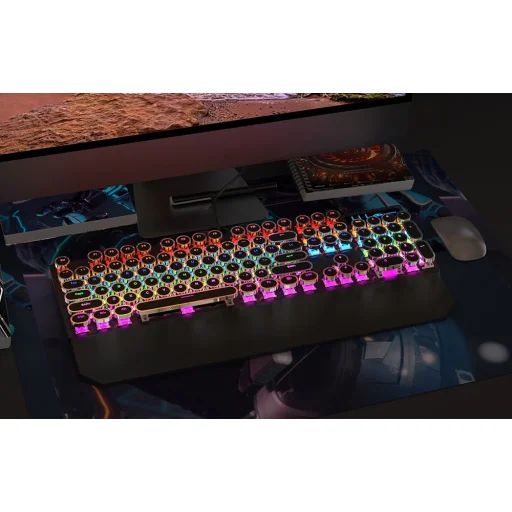  Mechanikus gaming billentyűzet MageGee MK-VIHAR (fekete) - 5