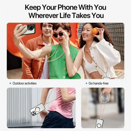 DUX DUCIS Plaz - cross-body telefon pánt - borostyán - 11