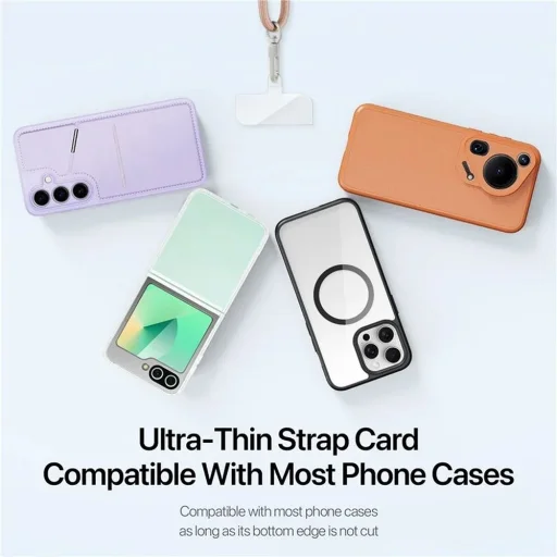 DUX DUCIS Plaz - cross-body telefon pánt - borostyán - 5