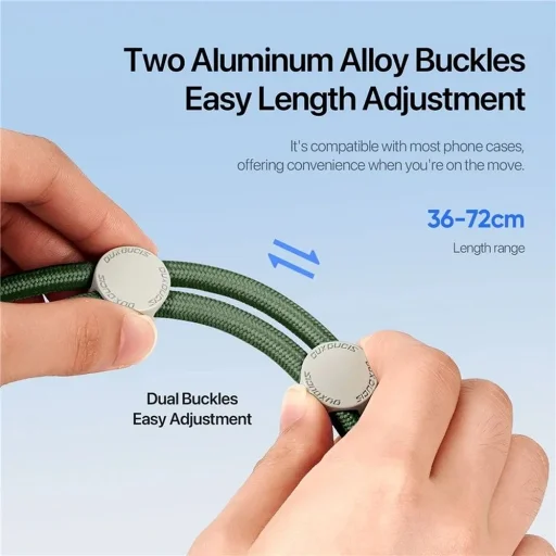 DUX DUCIS Plaz - keresztpántos telefontartó - zöld - 2