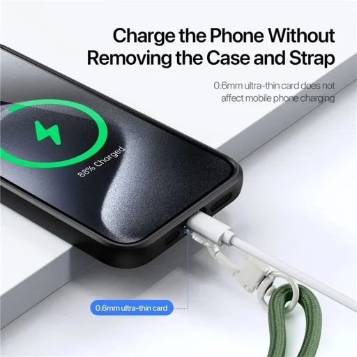 DUX DUCIS Plaz - keresztpántos telefontartó - zöld - 4