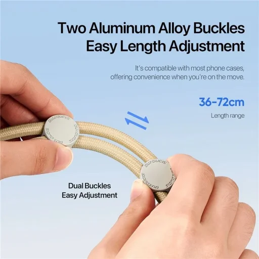 DUX DUCIS Plaz - kereszt-nyakpánt telefonhoz - sárga - 12