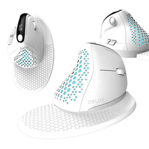 Delux M618XSD Vezeték nélküli Függőleges Egér - 4