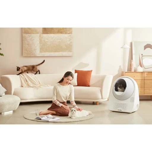 Catlink Pro-X Luxus Okos öntisztító macskatoalett (extra funkciókkal) - 4