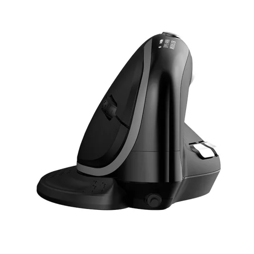 Vezeték nélküli ergonomikus egér Delux M618XSD BT+2.4G RGB - 2