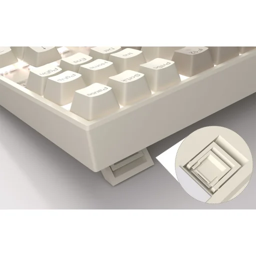 MageGee MK-STAR mechanikus gaming billentyűzet (retro fehér-szürke) - 6