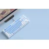 Mechanikus gaming billentyűzet MageGee MK-STAR (fehér-kék) thumbnail