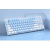 Mechanikus gaming billentyűzet MageGee MK-STAR (fehér-kék) thumbnail