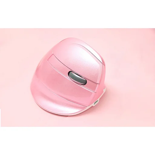 Delux M618Mini DB BT+2.4G 2400DPI Vezeték nélküli Vertikális Egér (rózsaszín) - 5