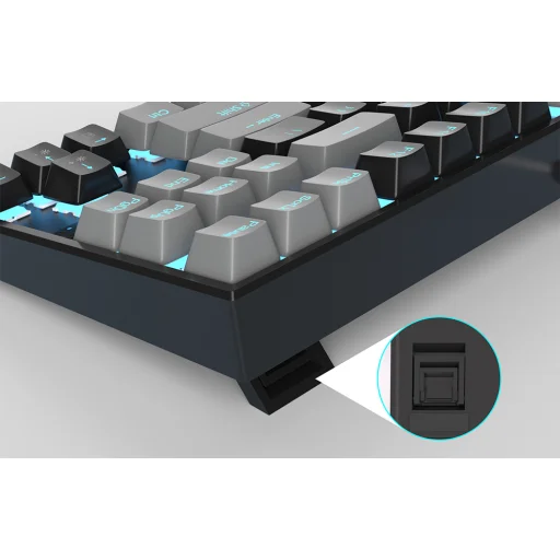 Mechanikus gaming billentyűzet MageGee MK-STAR (szürke-fekete) - 6