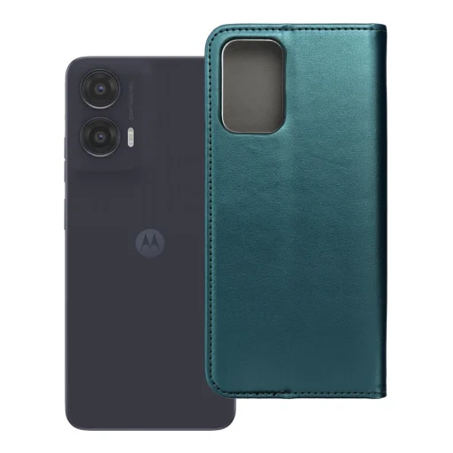 Smart Magneto flipové puzdro Motorola Moto G35 5G tmavozelené - 10