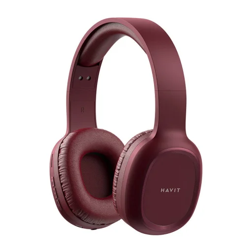 Havit H2590BT PRO Vezeték nélküli Bluetooth fejhallgató (piros) - 6
