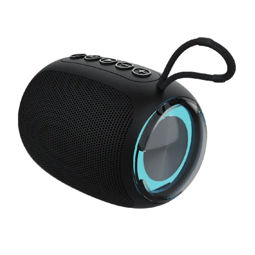 Setty speaker mini tube RGB GB-800 fekete Bluetooth Hangszóró - 1