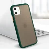 Vennus Color Button Bumper Samsung Galaxy A20S tok Green thumbnail