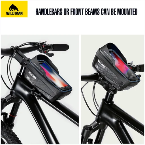 WILDMAN Biciklis táska ES12X vízálló 1L - 6