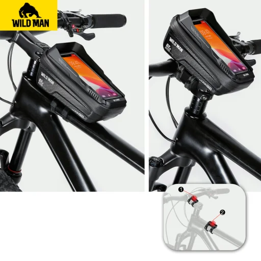 WILDMAN XT2S vízálló biciklis táskás tok - 4