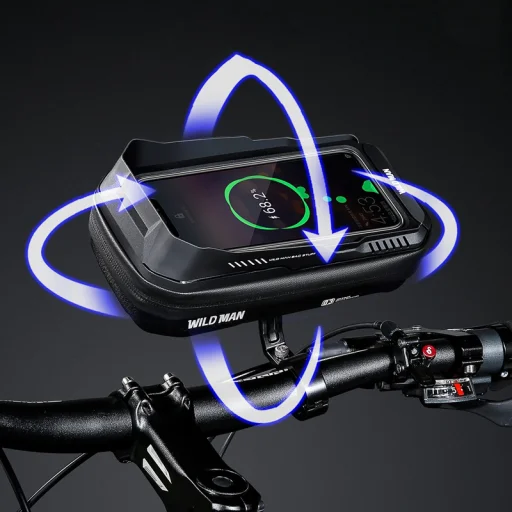 WILDMAN Kerékpártáska XT3S vízálló 0,5L tok - 4