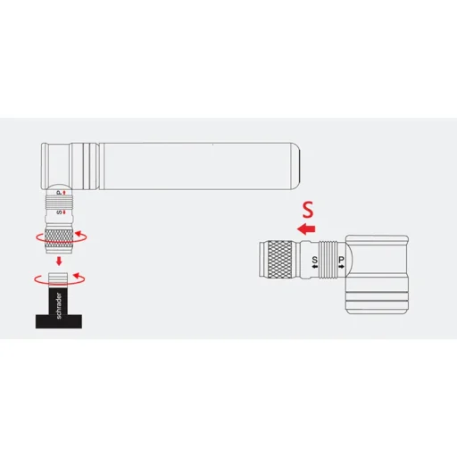 WILDMAN kerékpár pumpa mini GK8 - 8
