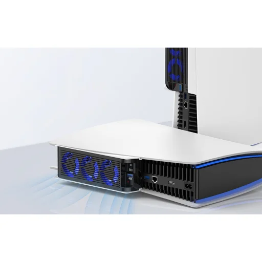 Upgrade PS5 Hűtőventilátor Kiwi Home PX07-2 Fehér - 5