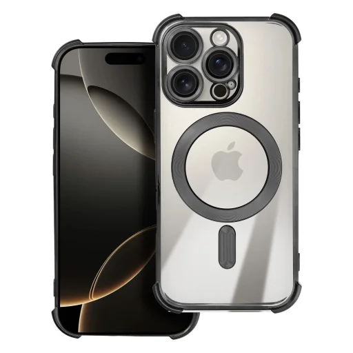 ANTISHOCK ELECTRO tok iPhone 16 Pro Max-hoz MagSafe kompatibilis fekete - 1