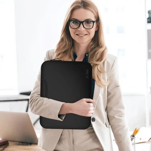 Tech-protect Neopren Bag Laptop Tok 15-16 Fekete - 8