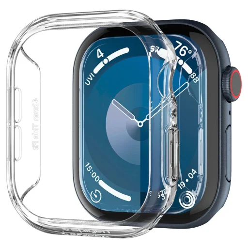  Apple Watch 10/11 (42 mm) Kristálytiszta SPIGEN Thin Fit tok - 2
