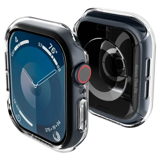  Apple Watch 10/11 (42 mm) Kristálytiszta SPIGEN Thin Fit tok - 7