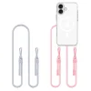 Tech-protect Flexair Chain Magsafe Iphone 16 Szürke és Rózsaszín Tok thumbnail