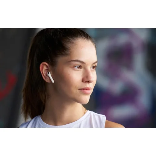 Vezeték nélküli fejhallgató TWS Edifier W200T (bézs) - 13