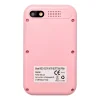 Gyerekjáték telefon IPS kijelzővel 2,4" gombos KDC-0027A rózsaszín