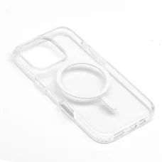 Clear Elite Mag tok antiyellowing kamera vezérlő gombbal és MagSafe kompatibilitással IPHONE 16 PLUS-hoz átlátszó