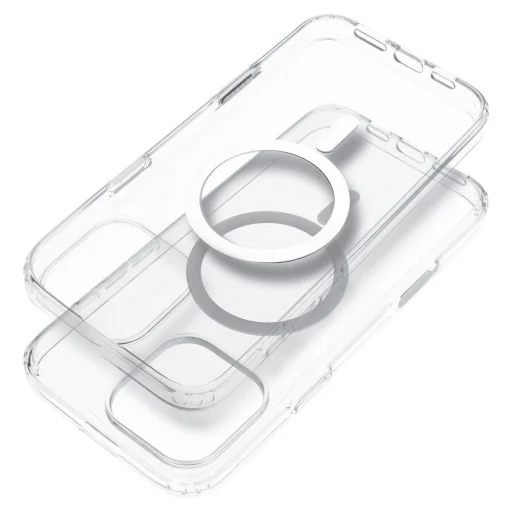 CLEAR 2 mm tok iPhone 16 Plus kompatibilis MagSafe-fel (kameravédelem) átlátszó tok - 2