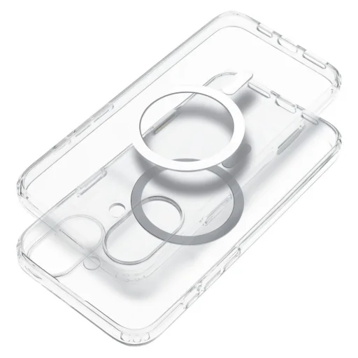 Clear Elite Mag tok antiyellowing kamera vezérlő gombbal és MagSafe kompatibilitással IPHONE 16 PLUS-hoz átlátszó - 1