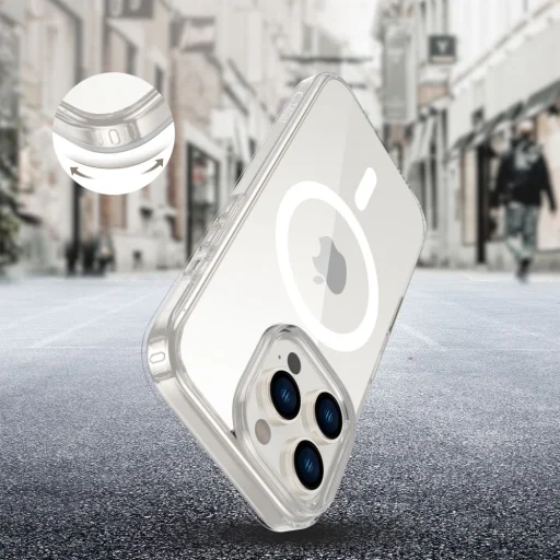 Tech-protect Flexair Hybrid Cc Magsafe Iphone 16 Pro átlátszó Tok - 3