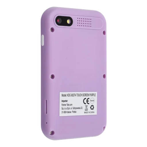 Érintőképernyős játéktelefon gyerekeknek 2,8" KDC-0027A lila - 2