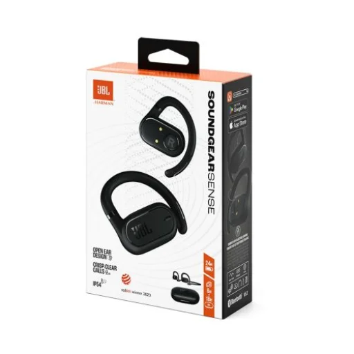 JBL Soundgear Sense Vezeték nélküli Fülhallgató Sport Fekete EU (JBLSNDGRSNSBLK) - 5