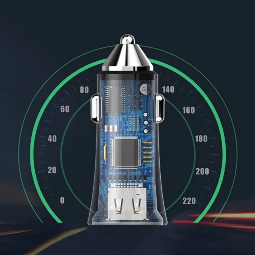 Karácsonyi GSM Kiegészítő Készlet (Autós töltő + Autós tartó + 3in1 Kábel) - 12
