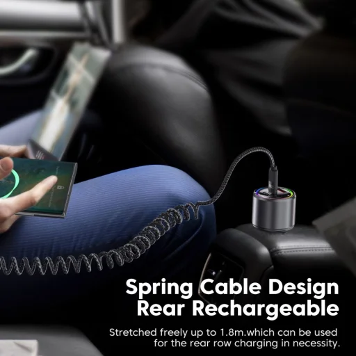 Tech-protect Ub20t Ultraboost Type-c Kábel Pd100w/5a 180cm Fekete - 6