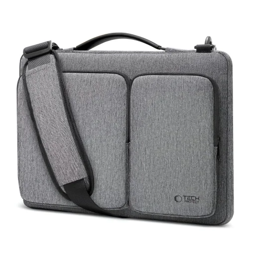 Tech-protect Defender Bag Laptop Táska 13-14 Crayon Szürke - 2