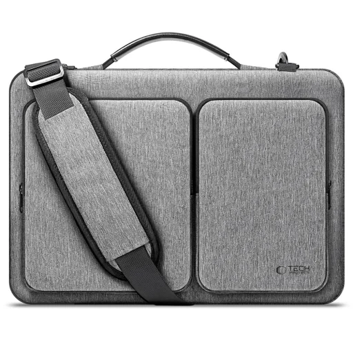 Tech-protect Defender Bag Laptop Táska 13-14 Crayon Szürke - 1