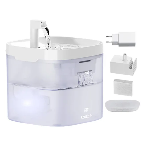 Rojeco 1,5L-es kisállat itató szökőkút - 3