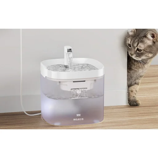Rojeco 1,5L-es kisállat itató szökőkút - 8