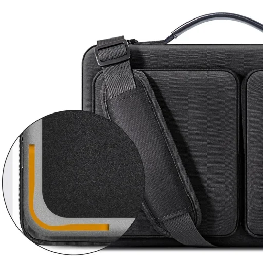 Tech-protect Defender Bag Laptop Táska 13-14 Fekete - 5