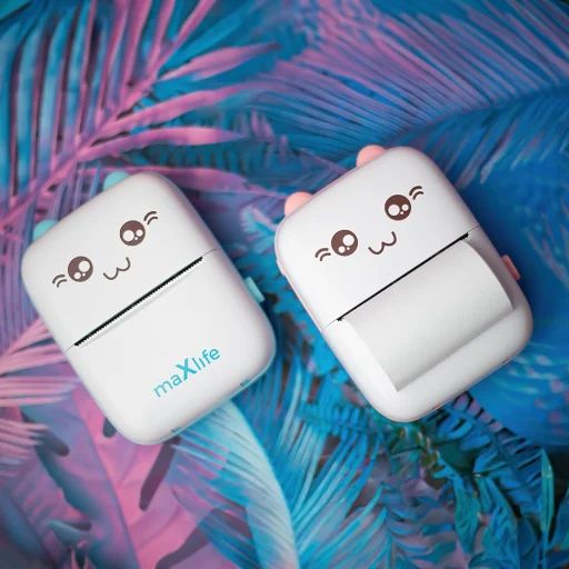 Maxlife Bluetooth hőnyomtató MXTP-100 kék - 7