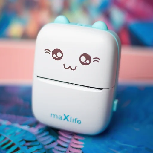 Maxlife Bluetooth hőnyomtató MXTP-100 kék - 2