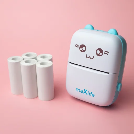 Maxlife Bluetooth hőnyomtató MXTP-100 kék - 6